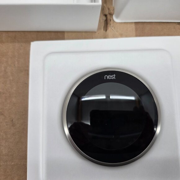 Google Nest 3rd BlackGeneration Learning Programmable Thermostat Kit T3016US A+ - Picture 16 of 16